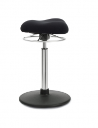 Sit-Stand Stool with Rocker Style Base