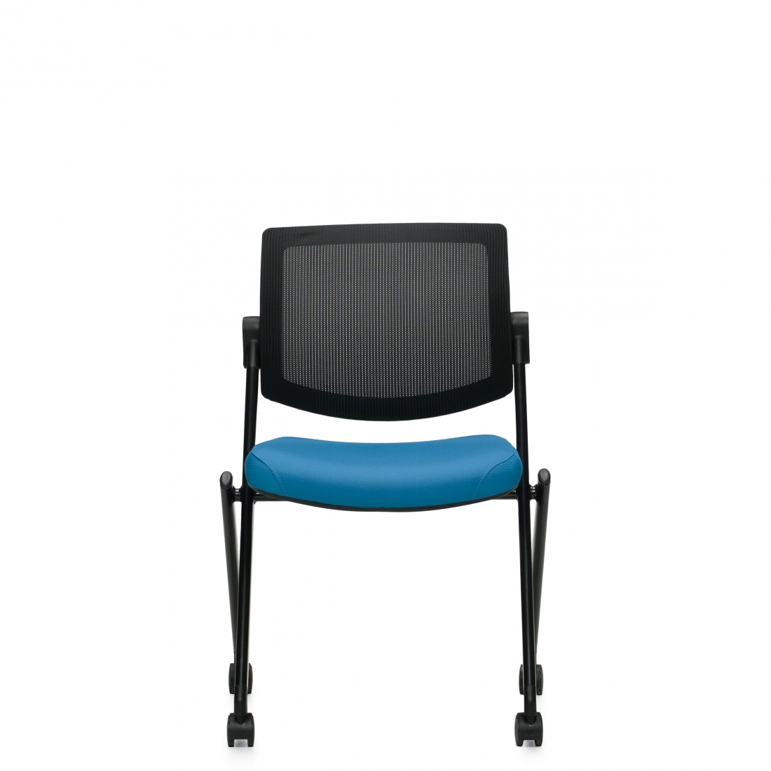 Gennex | Armless Nesting Guest Chair on Casters