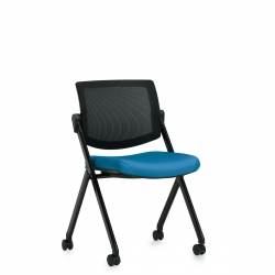 Gennex | Armless Nesting Guest Chair on Casters