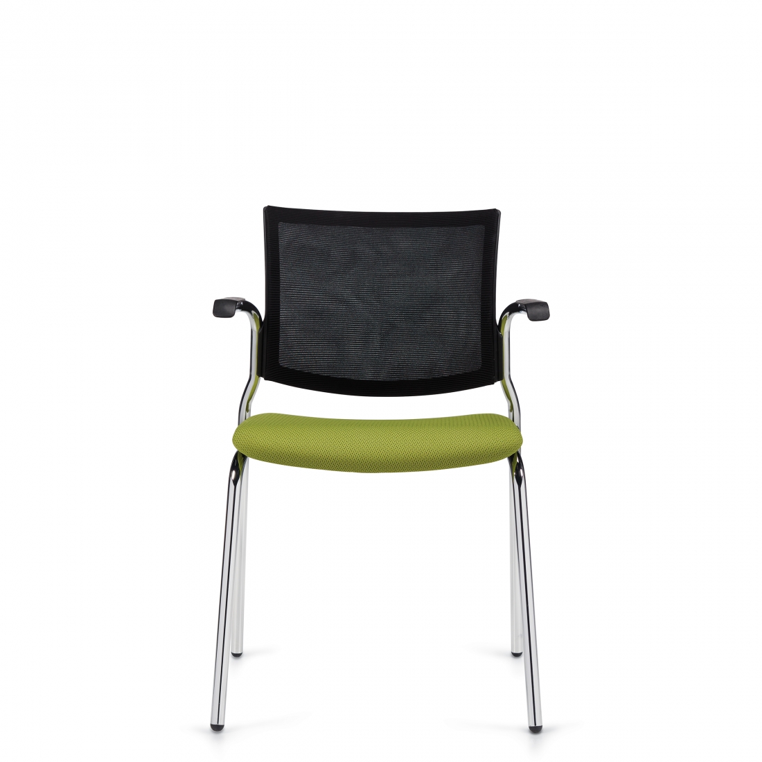 AMB | Mesh Back & Upholstered Seat Stacking Guest Armchair | Offices To Go
