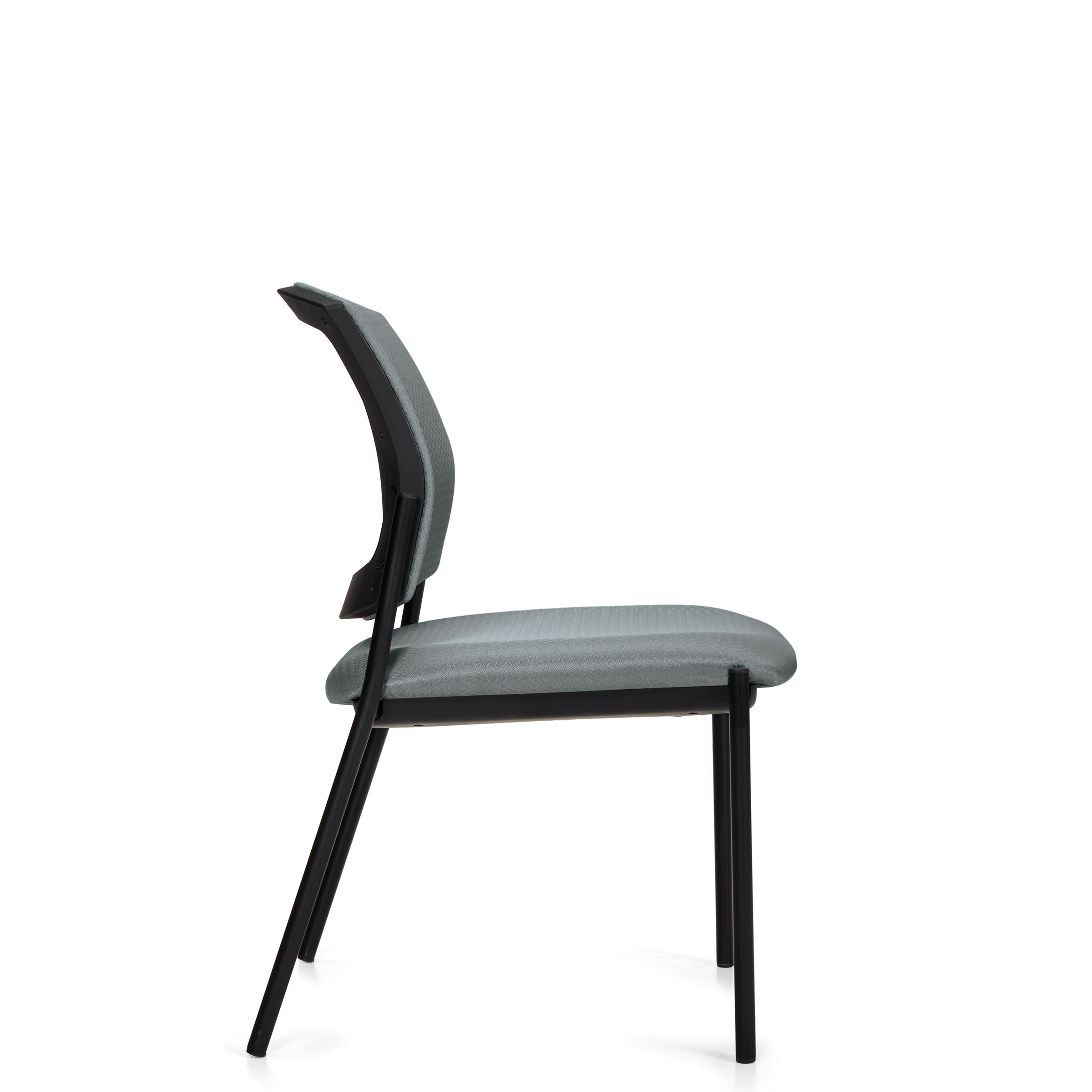 Ibex | Upholstered Seat & Back Armless Guest Chair