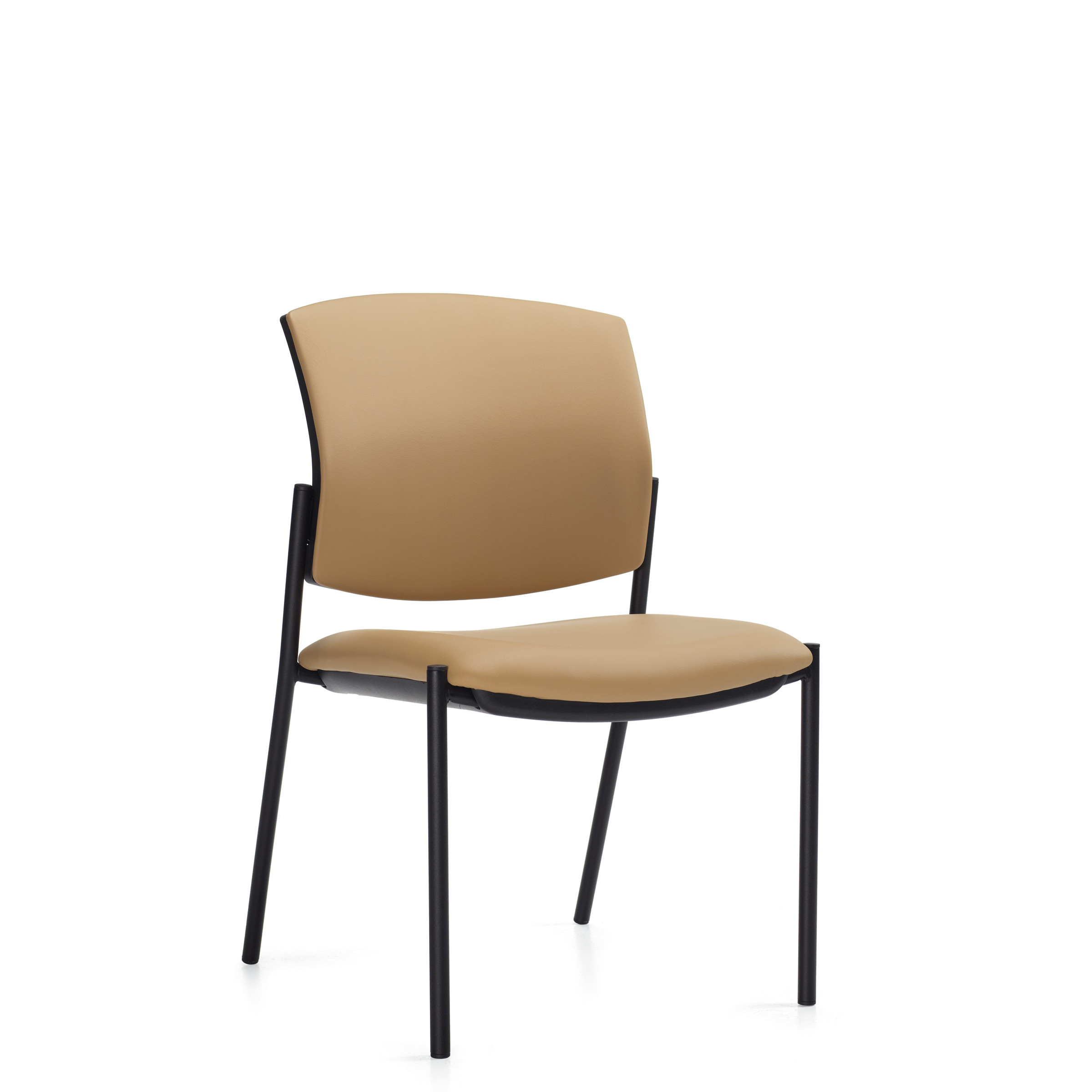 Ibex | Upholstered Seat & Back Armless Guest Chair