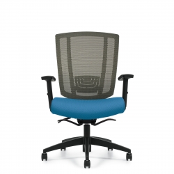 Avro | Upholstered Seat & Mesh Back Weight Sensing Synchro Chair