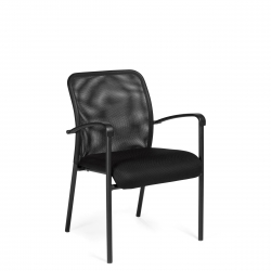 Dash | Mesh Back & Upholstered Seat Guest Chair