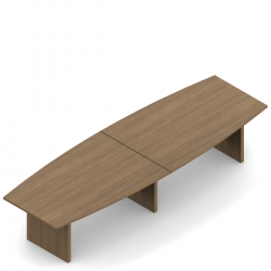 Ionic | 144"W x 48"D Boat Shaped Conference Table