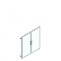 Ionic | Glazed Doors for 36" Hutch