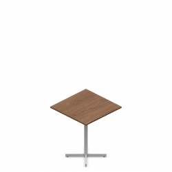 Ionic | 36"D x 42"H Square Table - X-Base