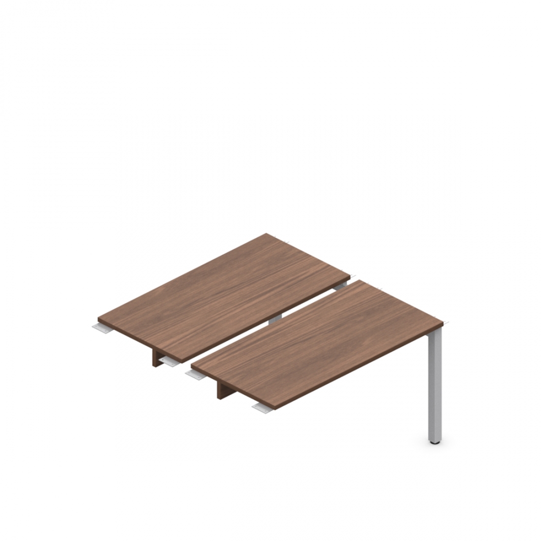 Ionic | 48"L Extender for Dual Sided Table Desks, 24"D
