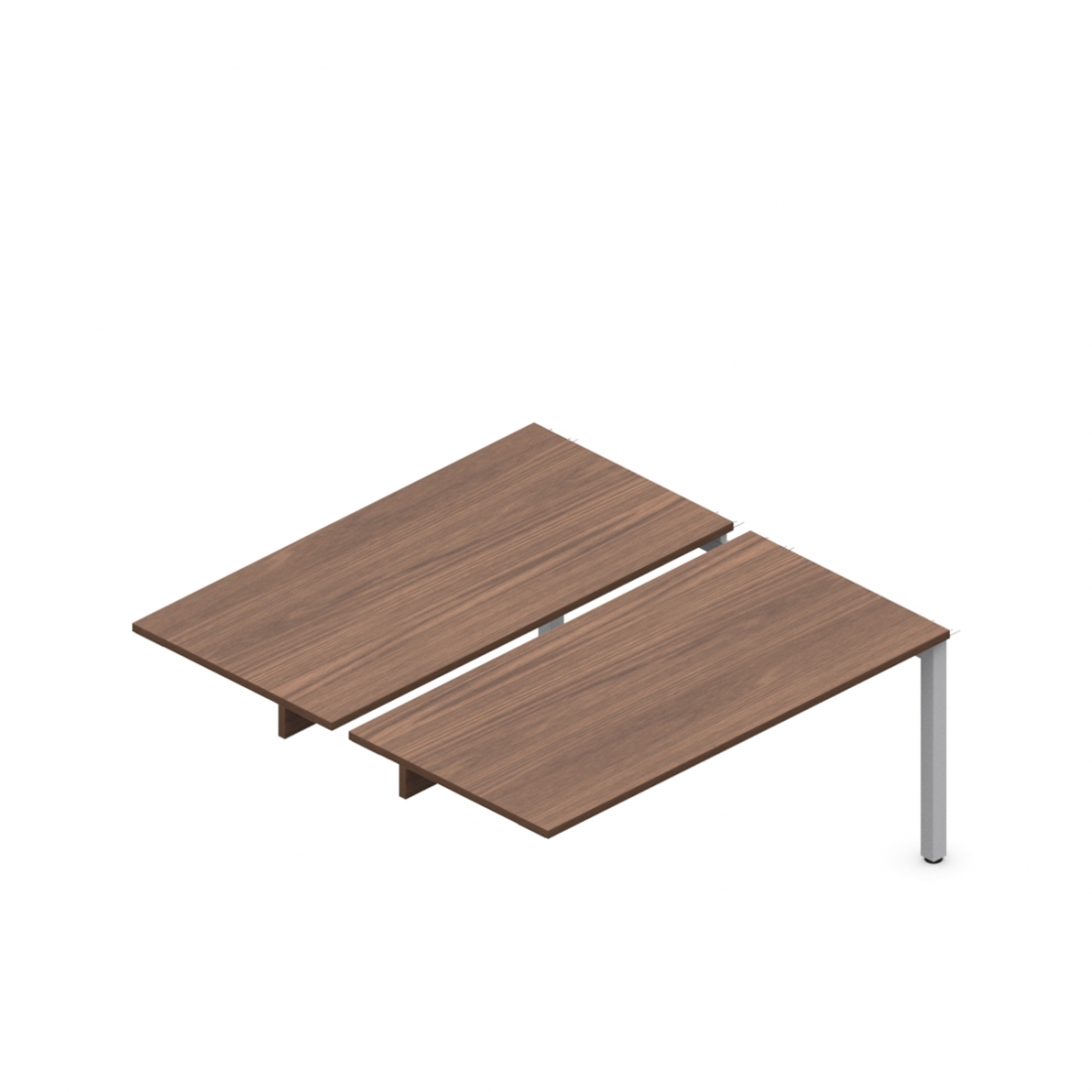 Ionic | 60"L Extender for Dual Sided Table Desks, 30"D