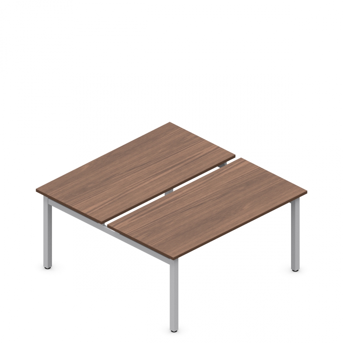 Ionic | 60"L Freestanding Dual Sided Table Desk, 30"D