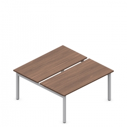 Ionic | 60"L Freestanding Dual Sided Table Desk, 30"D