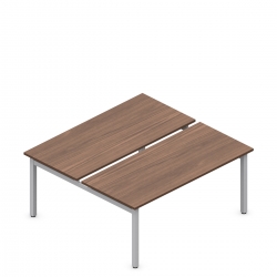 Ionic | 66"L Freestanding Dual Sided Table Desk, 30"D