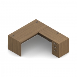 Ionic | "L" Shape Desk - 66"W x 78"D x 29"H overall