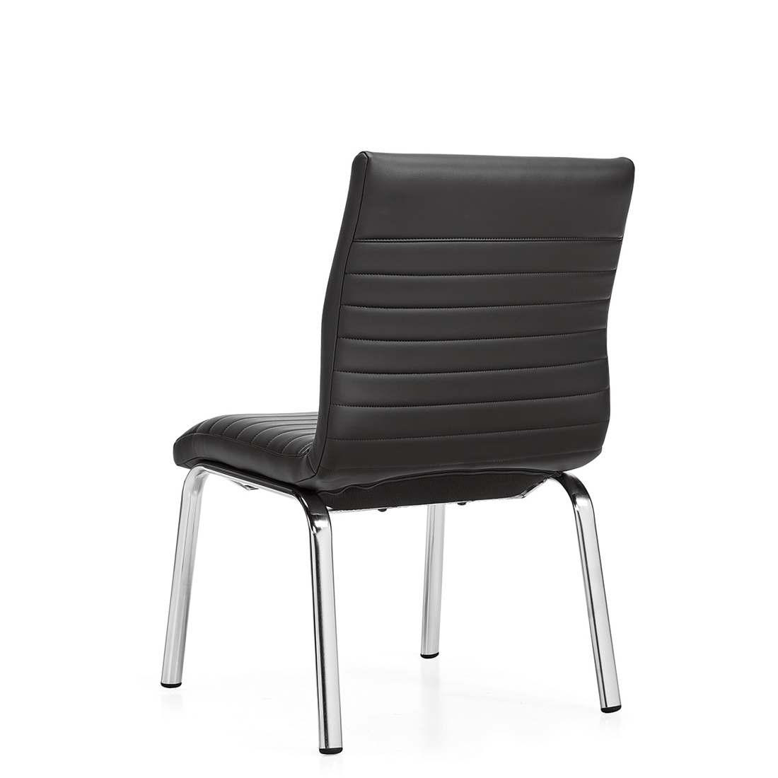 Ultra | Chaise d'invité à dossier moyen, piétement à quatre pieds