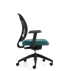 Ibex | Upholstered Seat & Mesh Back Weight Sensing Synchro-Tilter