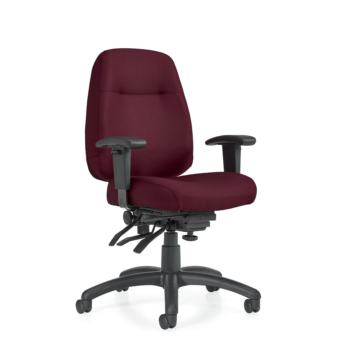 Full-Time | Fauteuil à basculements multiples à dossier moyen
