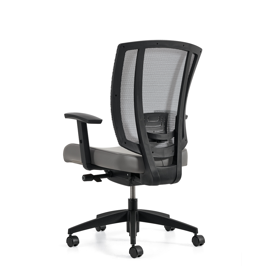 Avro | Upholstered Seat & Mesh Back Synchro-Tilter with Seat Depth Adjustment