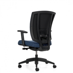 Avro | Fauteuil à basculement synchronisé avec réglage de la profondeur de l'assise, assise et dossier rembourrés