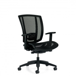 Avro | Mesh Seat & Back Synchro-Tilter with Seat Depth Adjustment