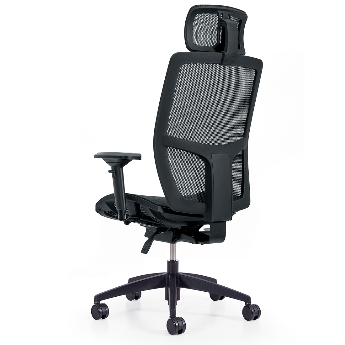 Format+ | High Back Weight Sensing Synchro-Tilter with Headrest, Mesh Seat and Back