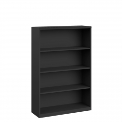 Metal Bookcase, 4 Shelves