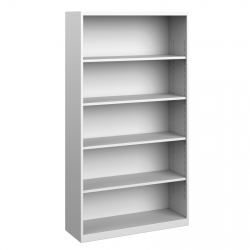Metal Bookcase, 5 Shelves