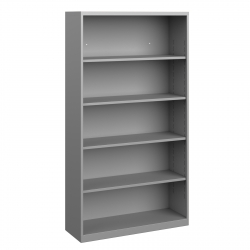 Metal Bookcase, 5 Shelves