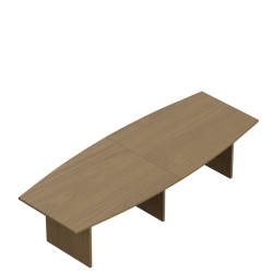 Newland | 120" Boat Shaped Conference Table