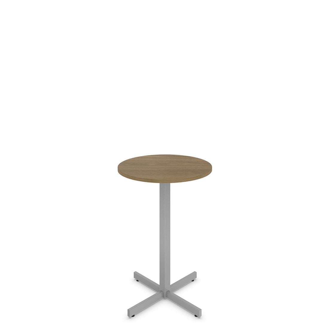 Newland | Table circulaire de 36 po p x 42 po h - piétement en x