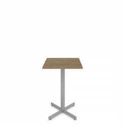 Newland | 30"D x 42"H Square Table - X-Base