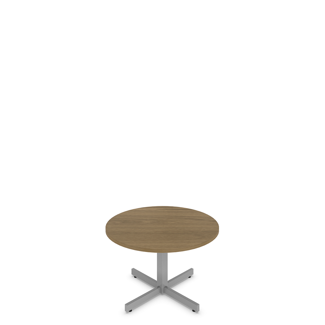 Newland | Table circulaire de 36 po p x 22 po h - piétement en x