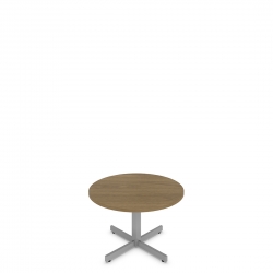 Newland | Table circulaire - tables à piétement en X de 36 po D et 22 po H