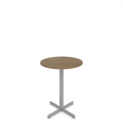 Newland | 36"D x 42"H Round Table - X-Base