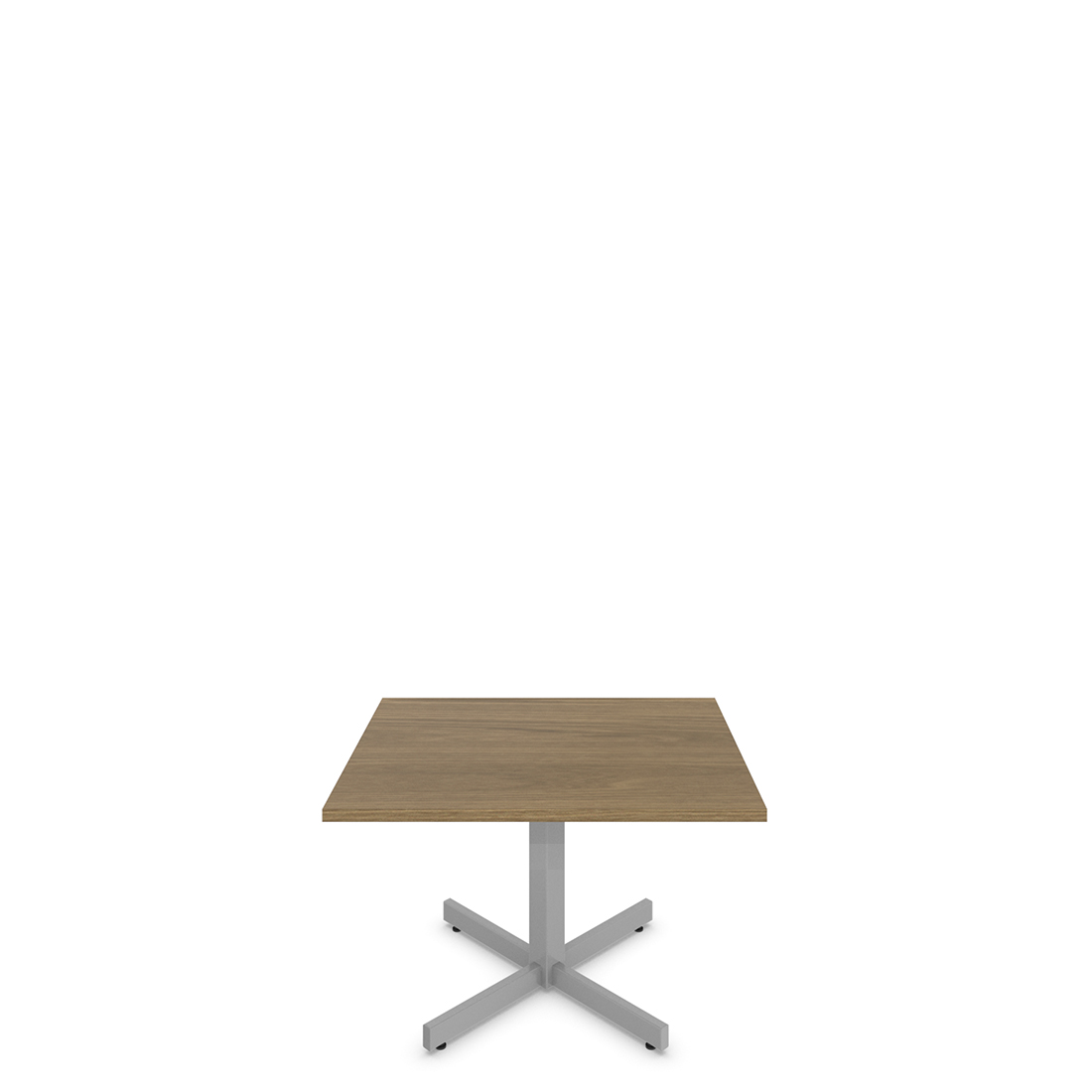 Newland | Table carrée de 36 po p x 22 po h - piétement en x