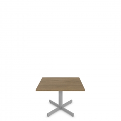 Newland | 36" x 22"H Square Table - X-Base