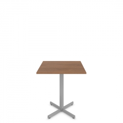 Newland | 36"D x 36"H Square Table - X-Base