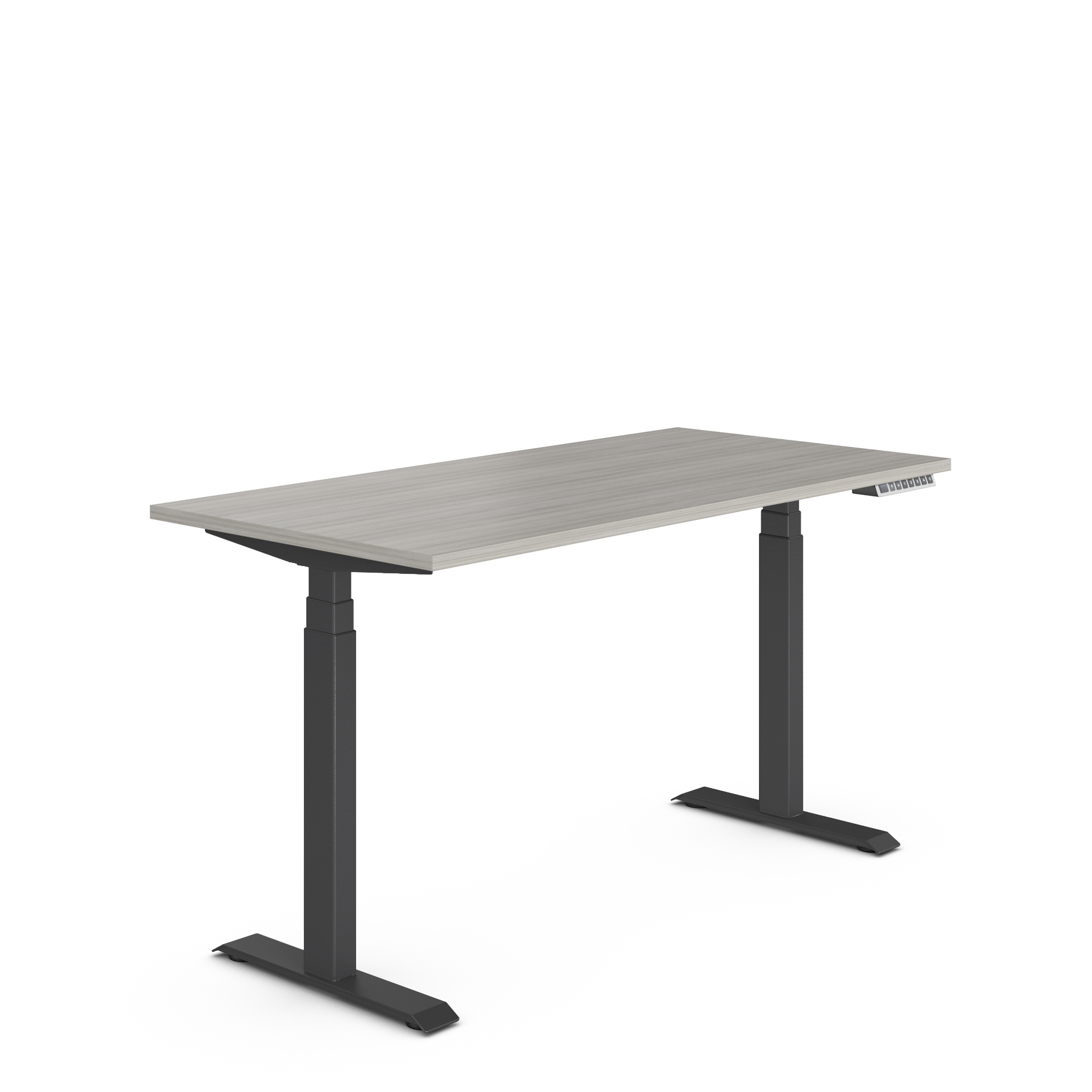 Newland | Table rectangulaire - 2 pieds en 3 stades 60 po x 30 po