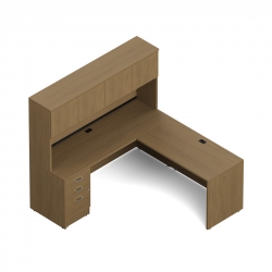 Newland | Bureau en L de 72 po L x 72 po P