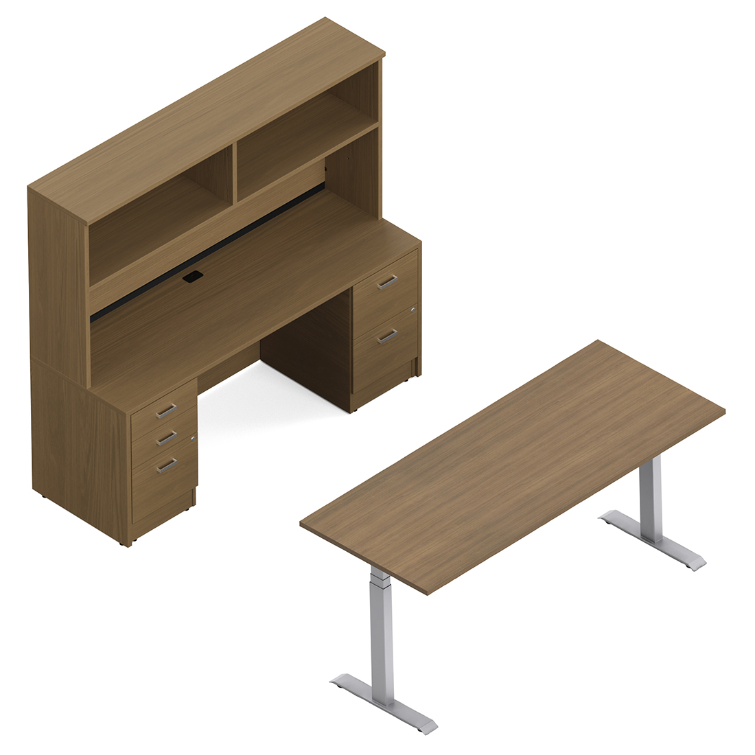 Newland | Height Adjustable Table Management Suite