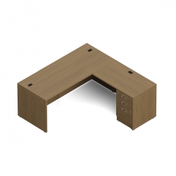 Newland | Bureau en L de 72 po L x 72 po P