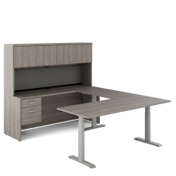 Newland | Management "U" Shaped Suite with 3-Stage Height Adjustable Table