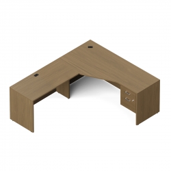 Newland | "L" Shaped Desk - 72"W x 72"D