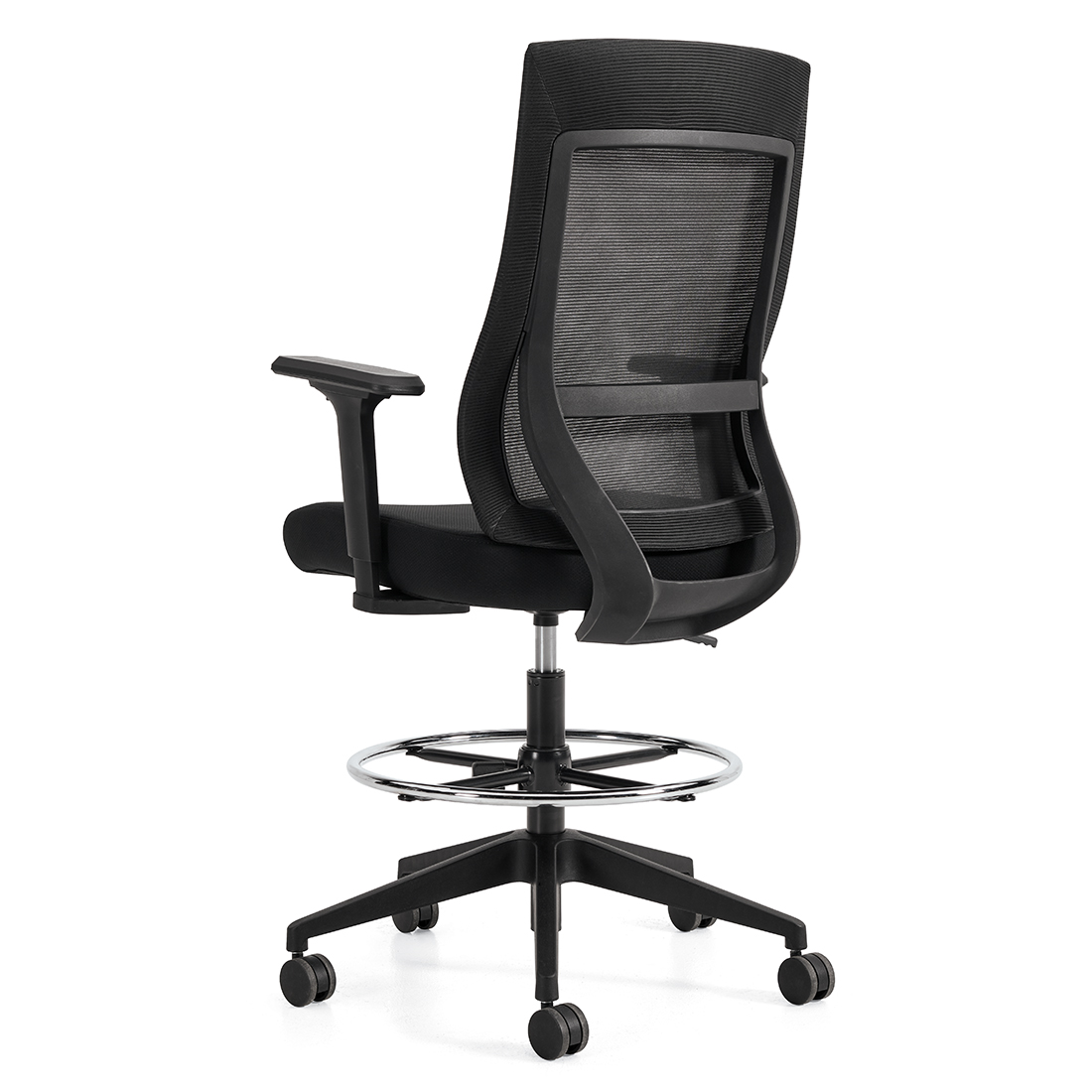 Zim | Tabouret à hauteur réglable à dossier haut