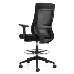 Zim | Tabouret à hauteur réglable à dossier haut