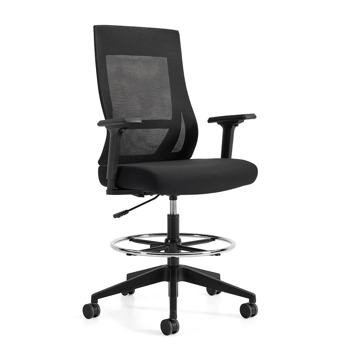 Zim | Tabouret à hauteur réglable à dossier haut