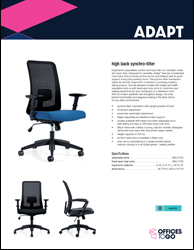 Adapt | Sell Sheet