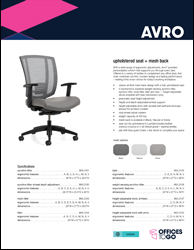 Avro | Sell Sheet