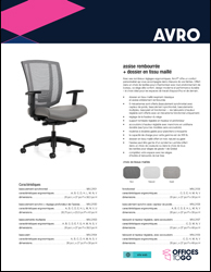 Avro | Fiche de vente