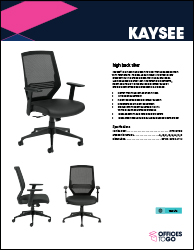 Kaysee | Sell Sheet
