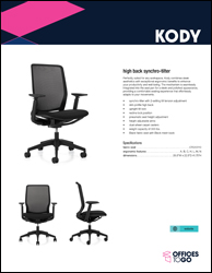 Kody | Sell Sheet